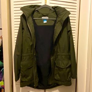 Columbia Rain Coat-Fleece Lined